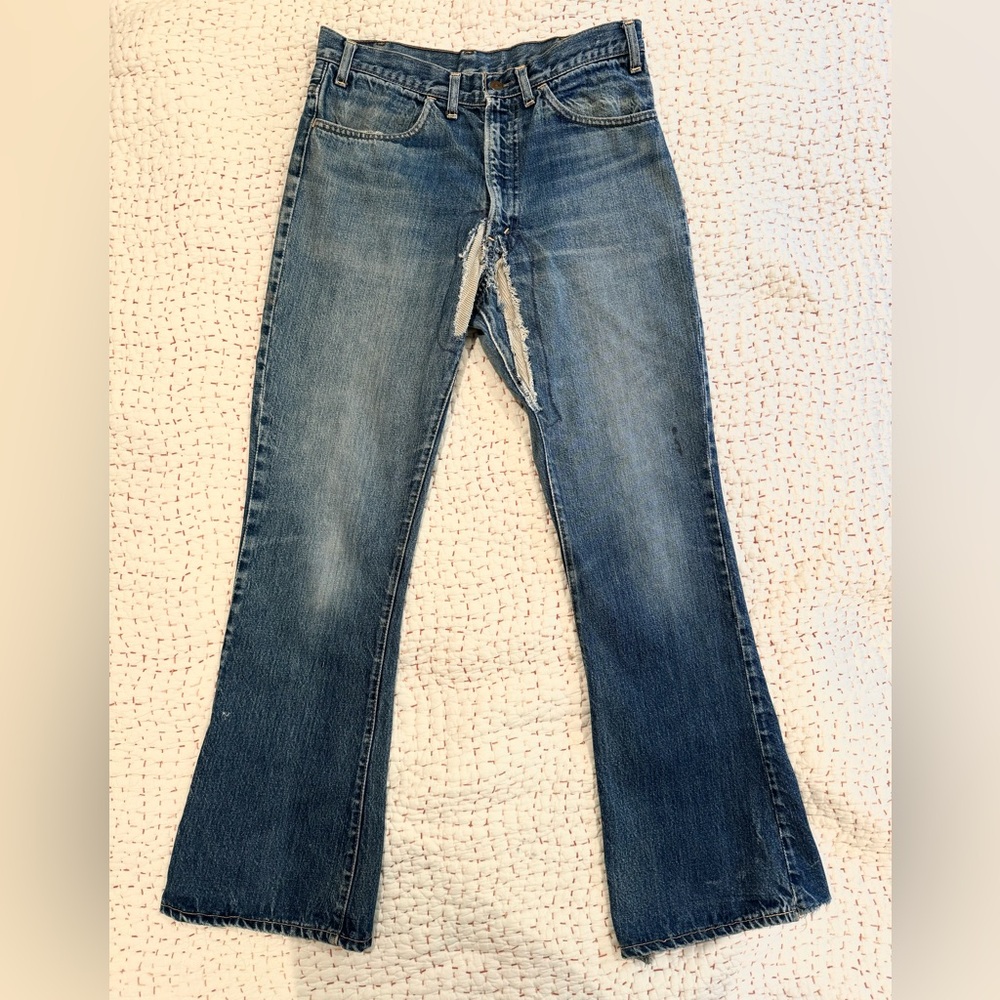 🧡ORANGE TAB🧡 true vintage Levi’s bootcut jeans